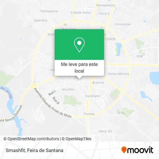 Smashfit mapa