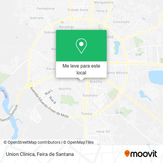 Union Clinica mapa