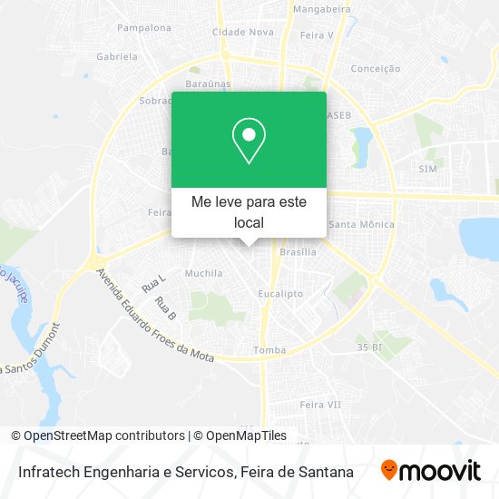 Infratech Engenharia e Servicos mapa