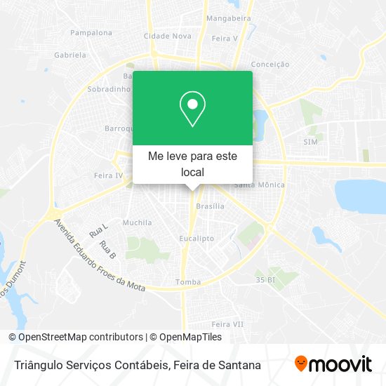 Triângulo Serviços Contábeis mapa