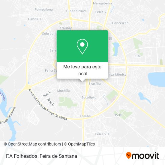 F.A Folheados mapa