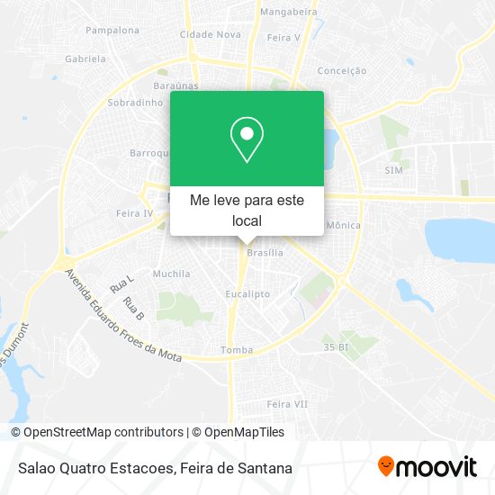 Salao Quatro Estacoes mapa