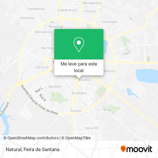 Natural mapa
