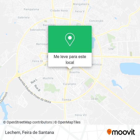 Lechem mapa
