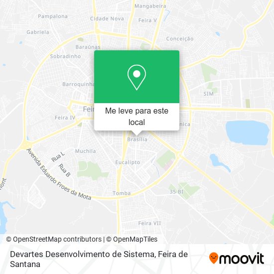 Devartes Desenvolvimento de Sistema mapa