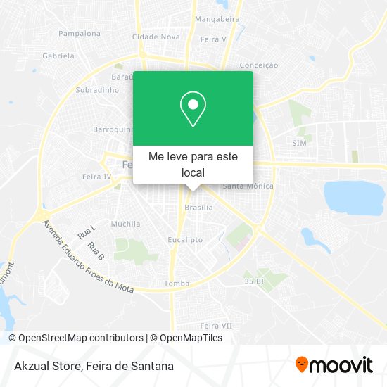 Akzual Store mapa