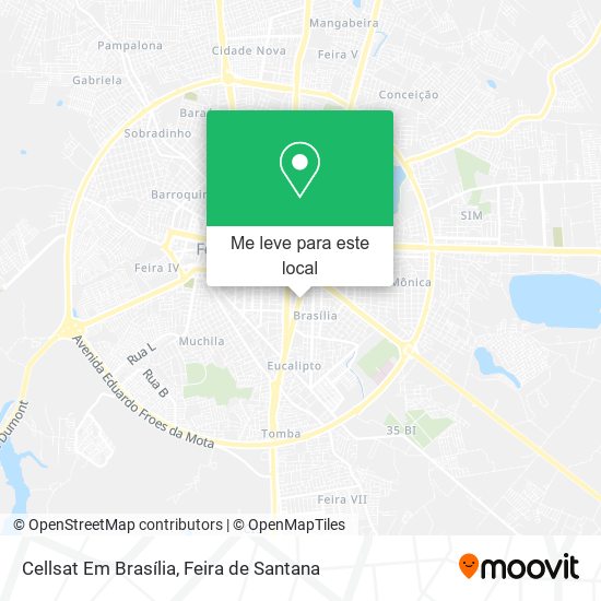 Cellsat Em Brasília mapa