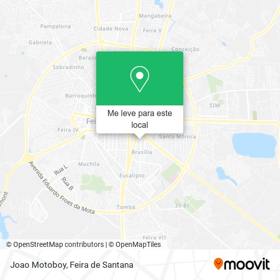 Joao Motoboy mapa