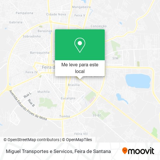 Miguel Transportes e Servicos mapa