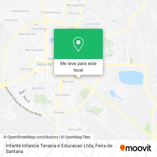 Infante Infancia Terapia e Educacao Ltda mapa
