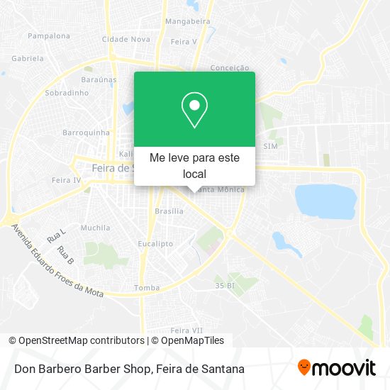 Don Barbero Barber Shop mapa