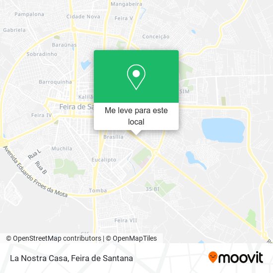 La Nostra Casa mapa
