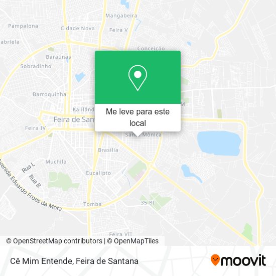 Cê Mim Entende mapa