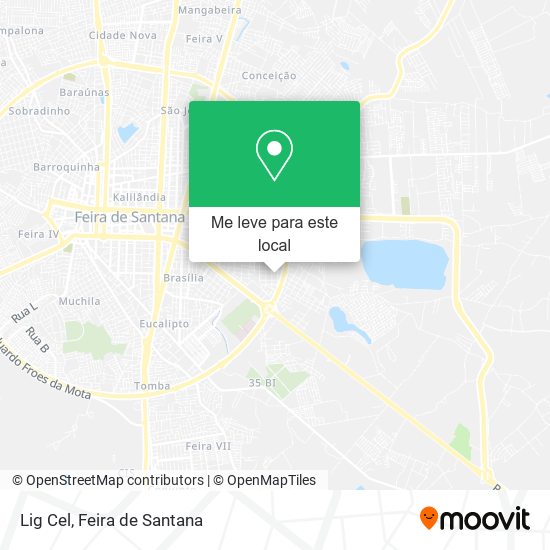Lig Cel mapa