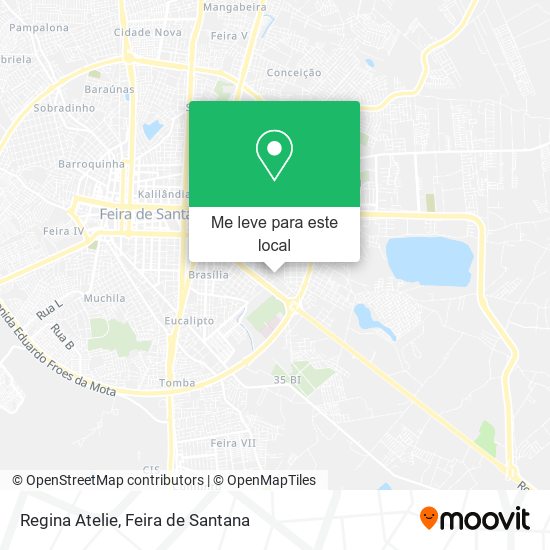 Regina Atelie mapa