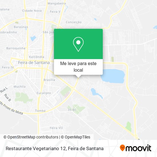 Restaurante Vegetariano 12 mapa