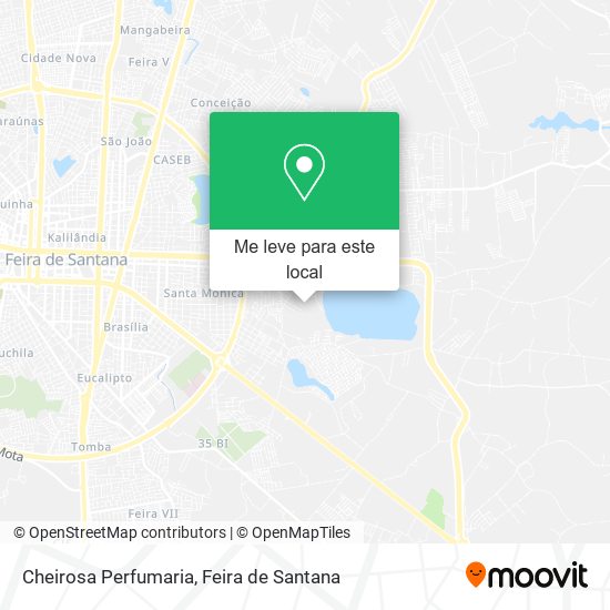 Cheirosa Perfumaria mapa