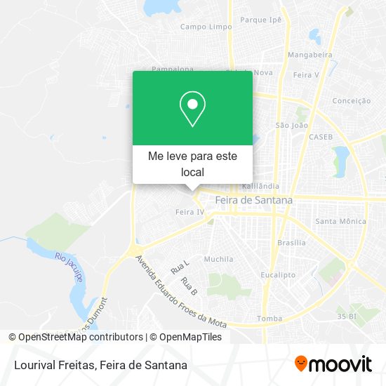 Lourival Freitas mapa