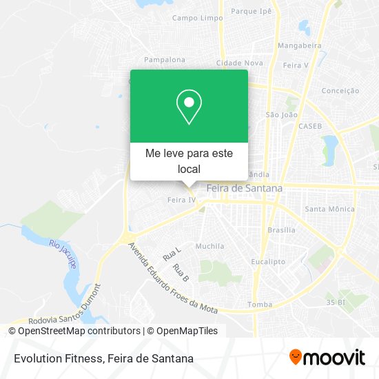 Evolution Fitness mapa