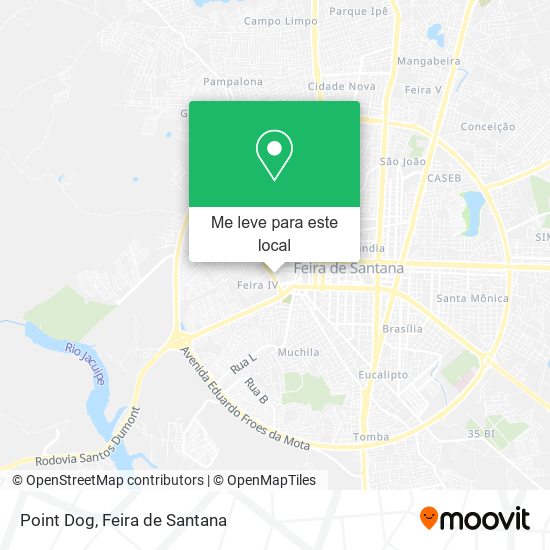 Point Dog mapa