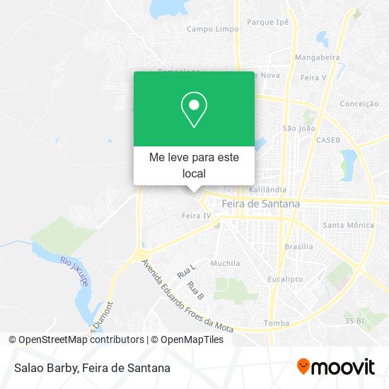 Salao Barby mapa