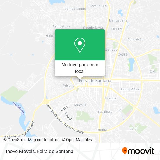 Inove Moveis mapa