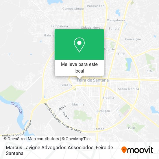 Marcus Lavigne Advogados Associados mapa