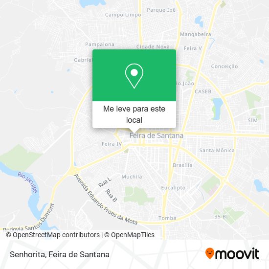 Senhorita mapa