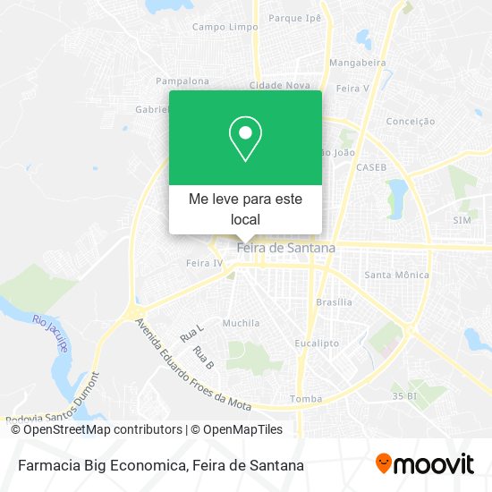 Farmacia Big Economica mapa