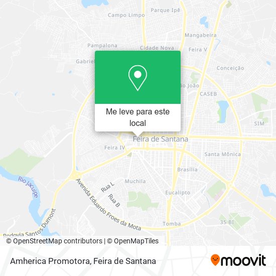 Amherica Promotora mapa