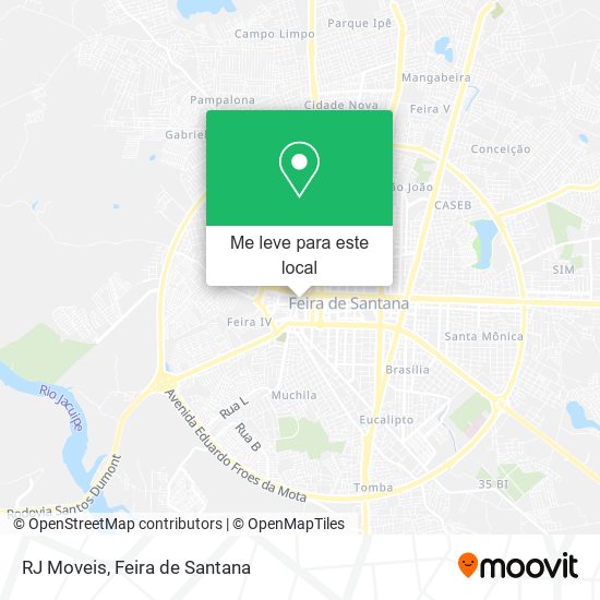 RJ Moveis mapa