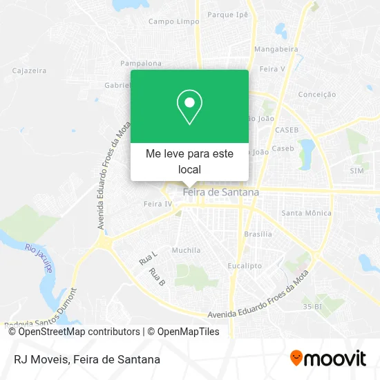RJ Moveis mapa