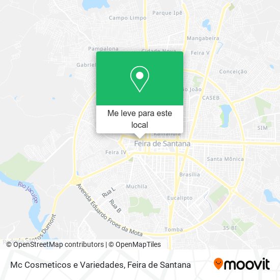 Mc Cosmeticos e Variedades mapa