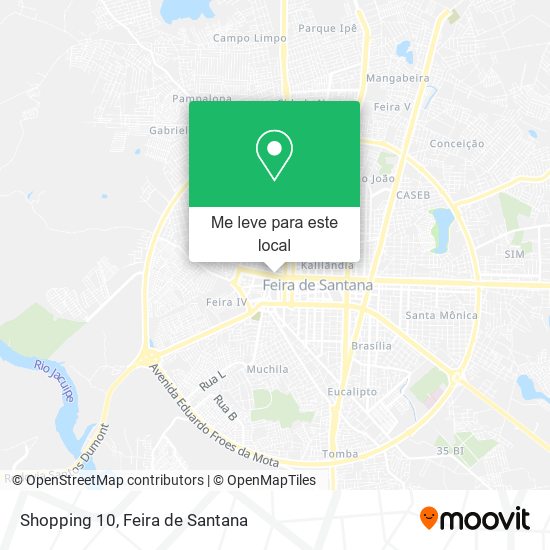Shopping 10 mapa