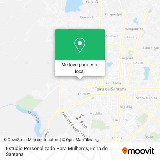 Estudio Personalizado Para Mulheres mapa