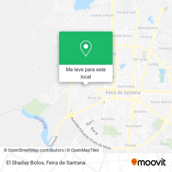 El Shaday Bolos mapa