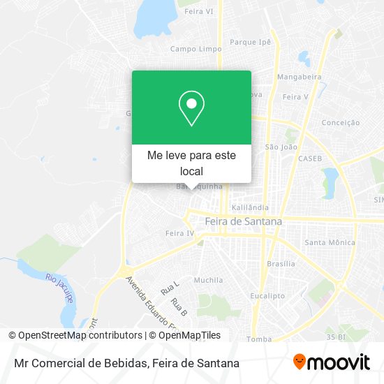Mr Comercial de Bebidas mapa