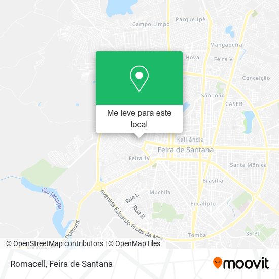 Romacell mapa