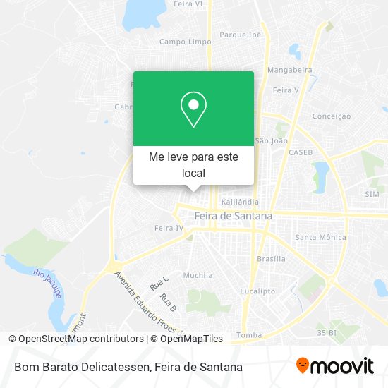 Bom Barato Delicatessen mapa