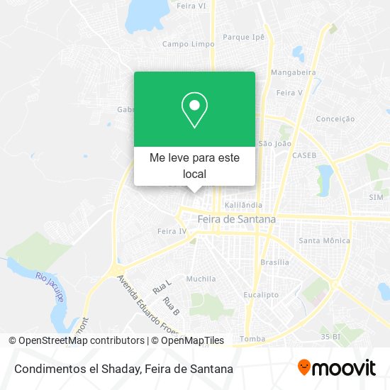 Condimentos el Shaday mapa