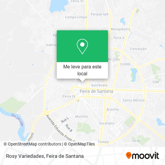 Rosy Variedades mapa
