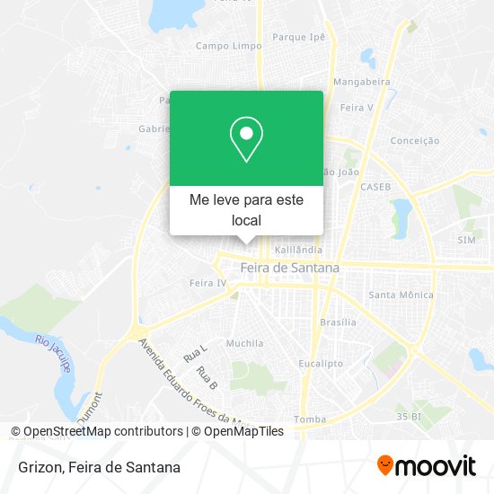 Grizon mapa
