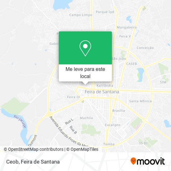Ceob mapa
