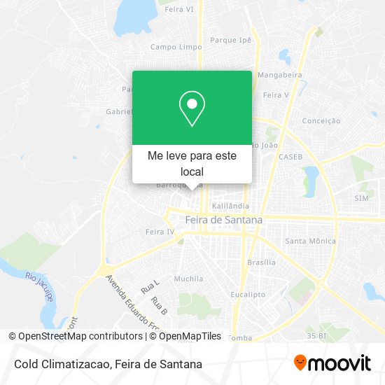 Cold Climatizacao mapa