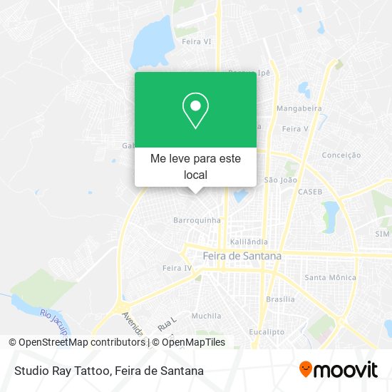 Studio Ray Tattoo mapa