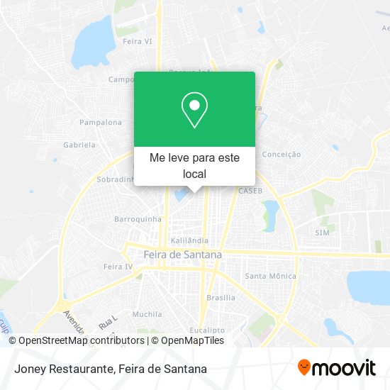 Joney Restaurante mapa