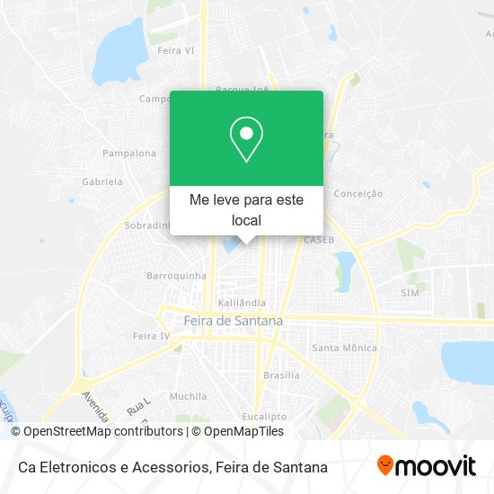 Ca Eletronicos e Acessorios mapa