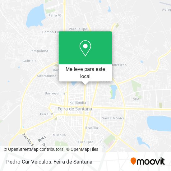 Pedro Car Veículos mapa