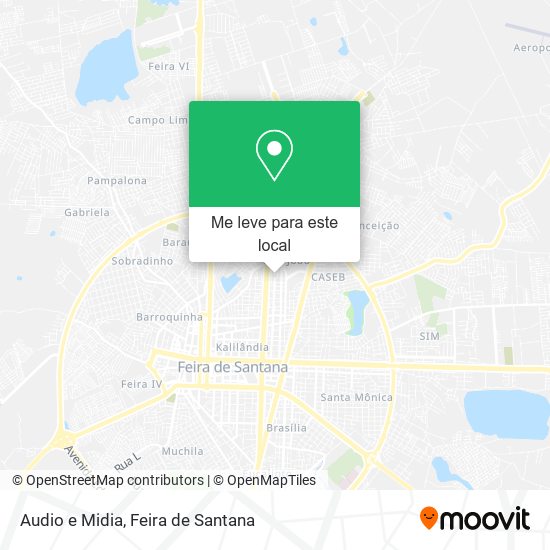 Audio e Midia mapa