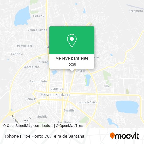 Iphone Filipe Ponto 78 mapa